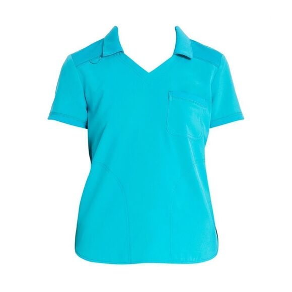 Antimicrobial Premium Performance Collar Scrub Top 2-Pack Size XL - Picture 2 of 4